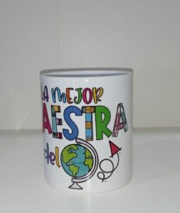Taza la mejor maestra del mundo