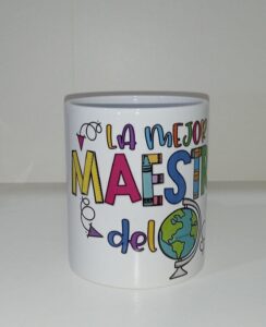 Taza la mejor maestra del mundo