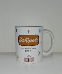 Taza mejor monja personalizable